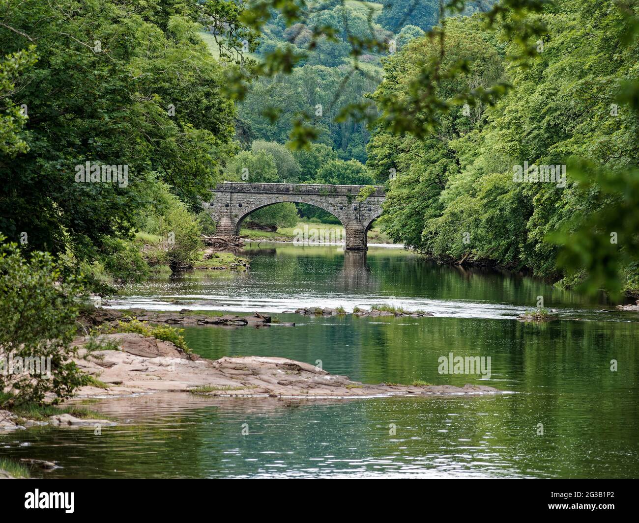 Glanusk estate camping hi-res stock photography and images - Alamy