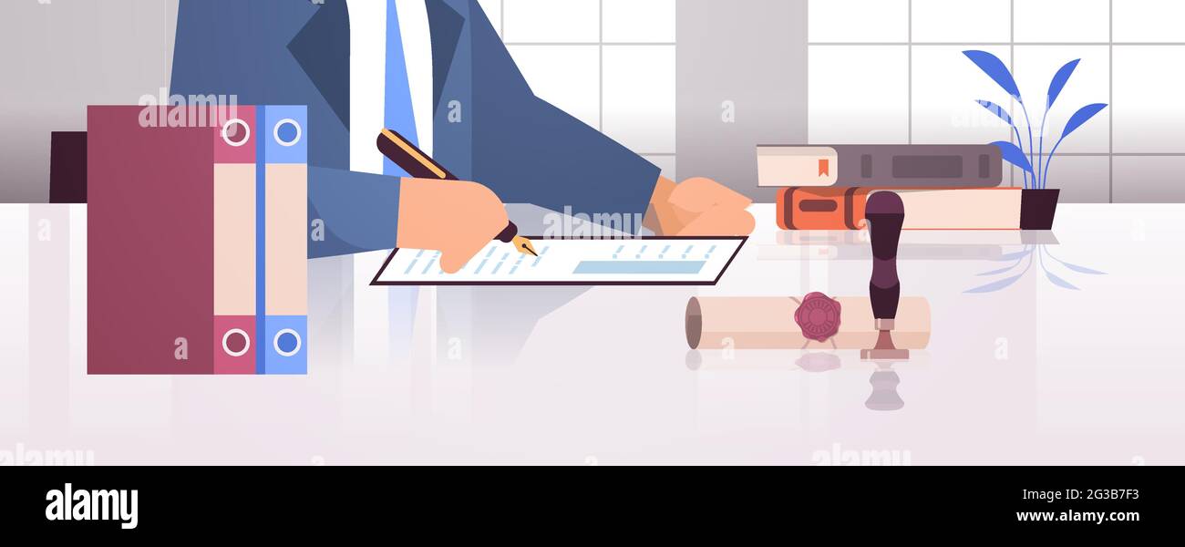 Legal documents closeup Stock Vector Images Alamy