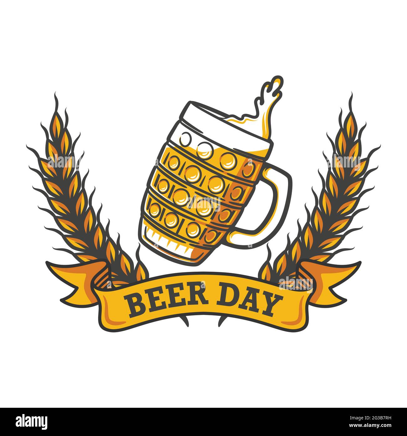 Graphic Of International Beer Day Celebration Illustration Isolated On White Background Stock Vector Image Art Alamy Graphic Of International Beer Day Celebration Illustration Isolated On White Background Stock Vector Image Art Alamy