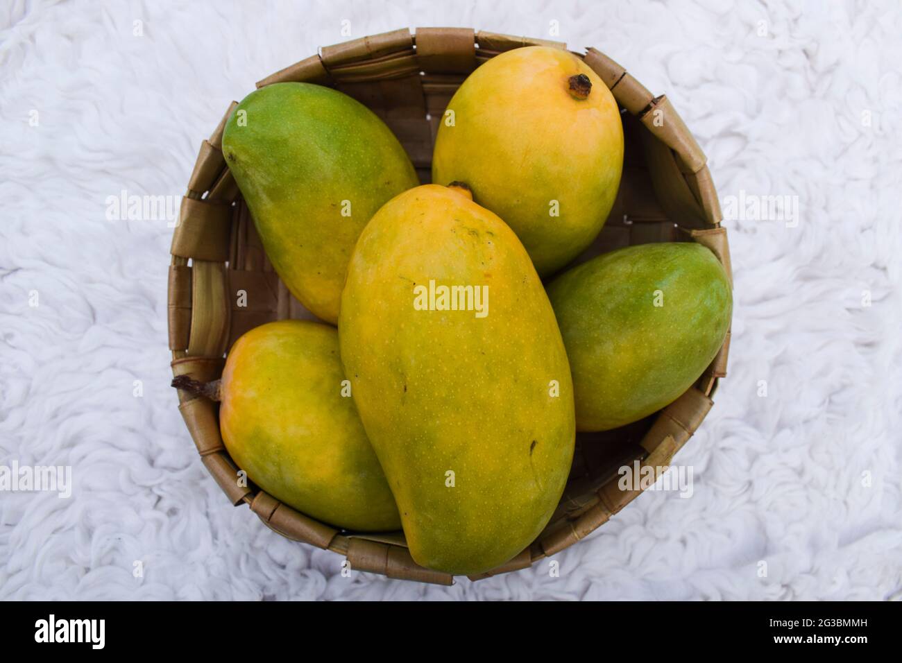 Fresh Kesar Mango variety from India, grown in Gir Gujarat also in