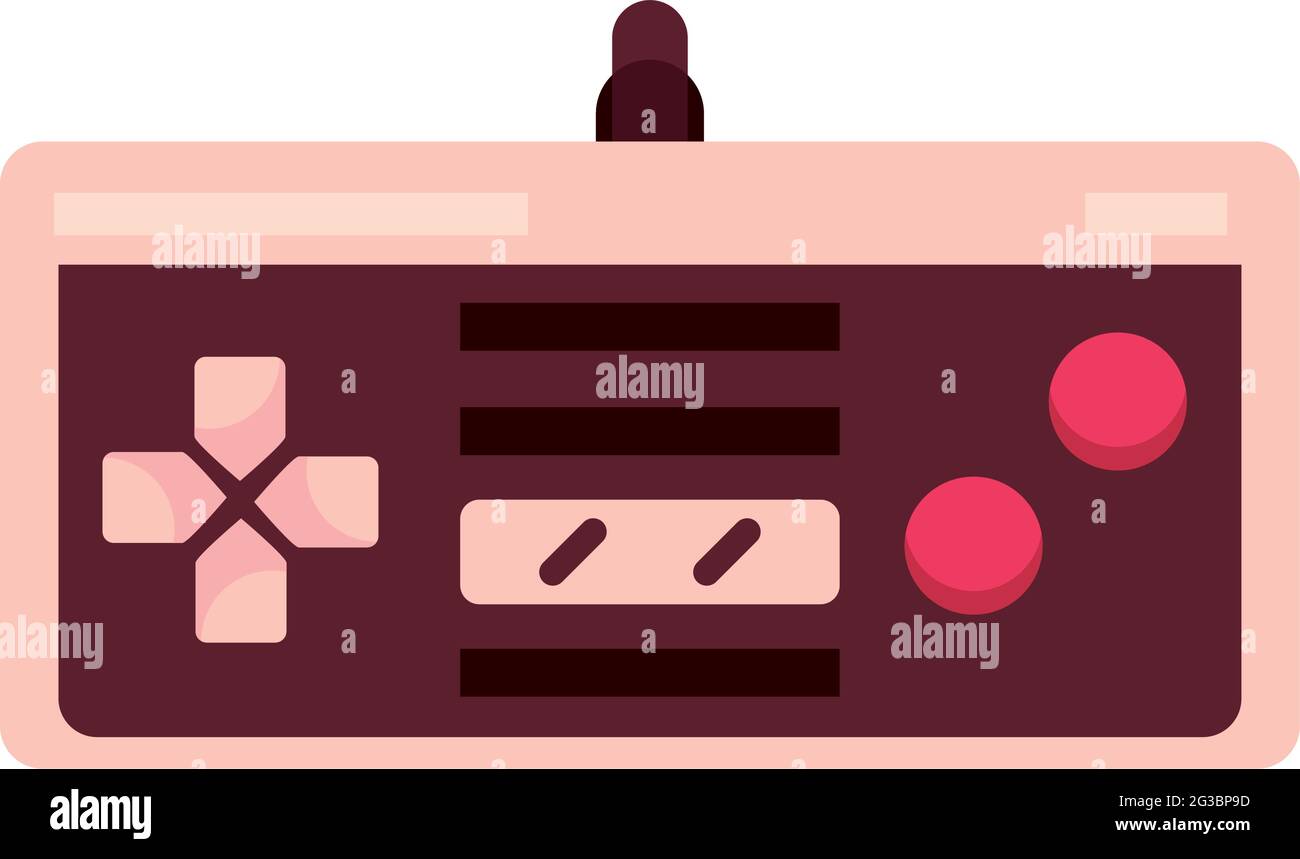 retro video game control Stock Vector Image & Art - Alamy