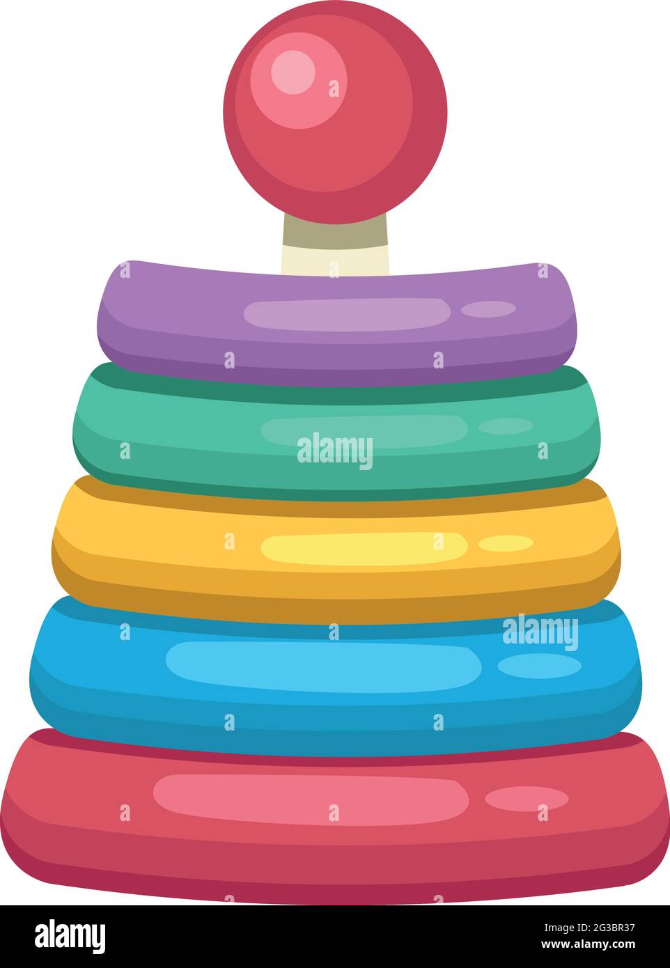 rings pyramid toy Stock Vector Image & Art Alamy