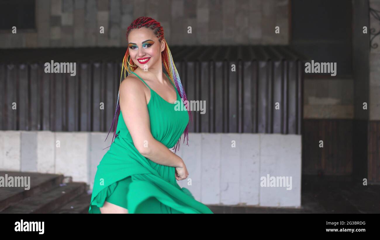 Girl long braids wind hi-res stock photography and images - Alamy Girl long braids wind hi-res stock photography and images - Alamy