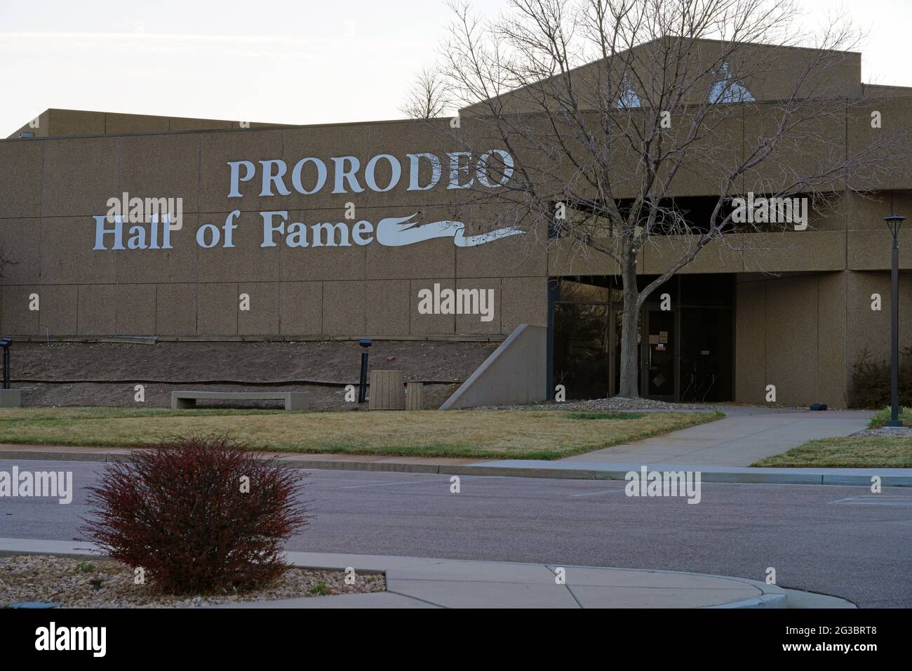 Pro Rodeo Building Colorado Pro rodeo hall of fame hi-res stock photography and images - Alamy