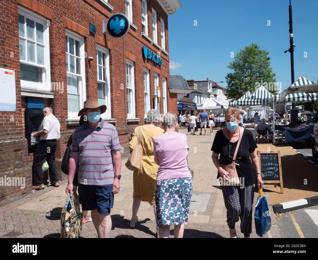 Epping Market, Epping Essex Stock Photo Alamy