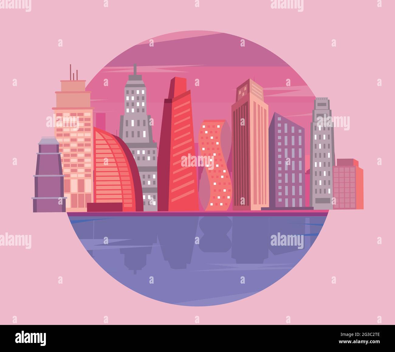 metropolis buildings urban scenic Stock Vector Image & Art - Alamy