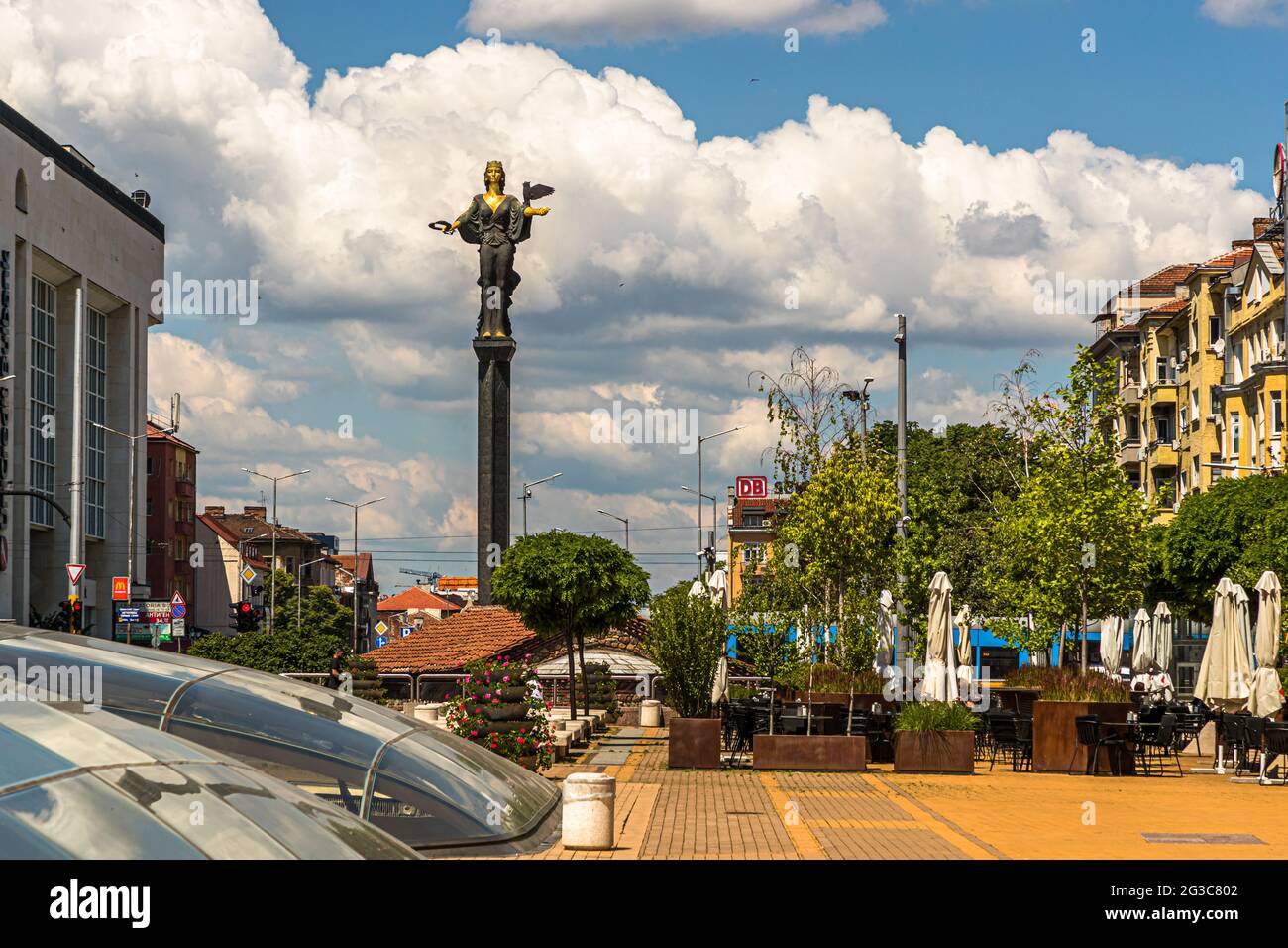 Saint Sofia Monument in Sofia, Bulgaria Stock Photo
