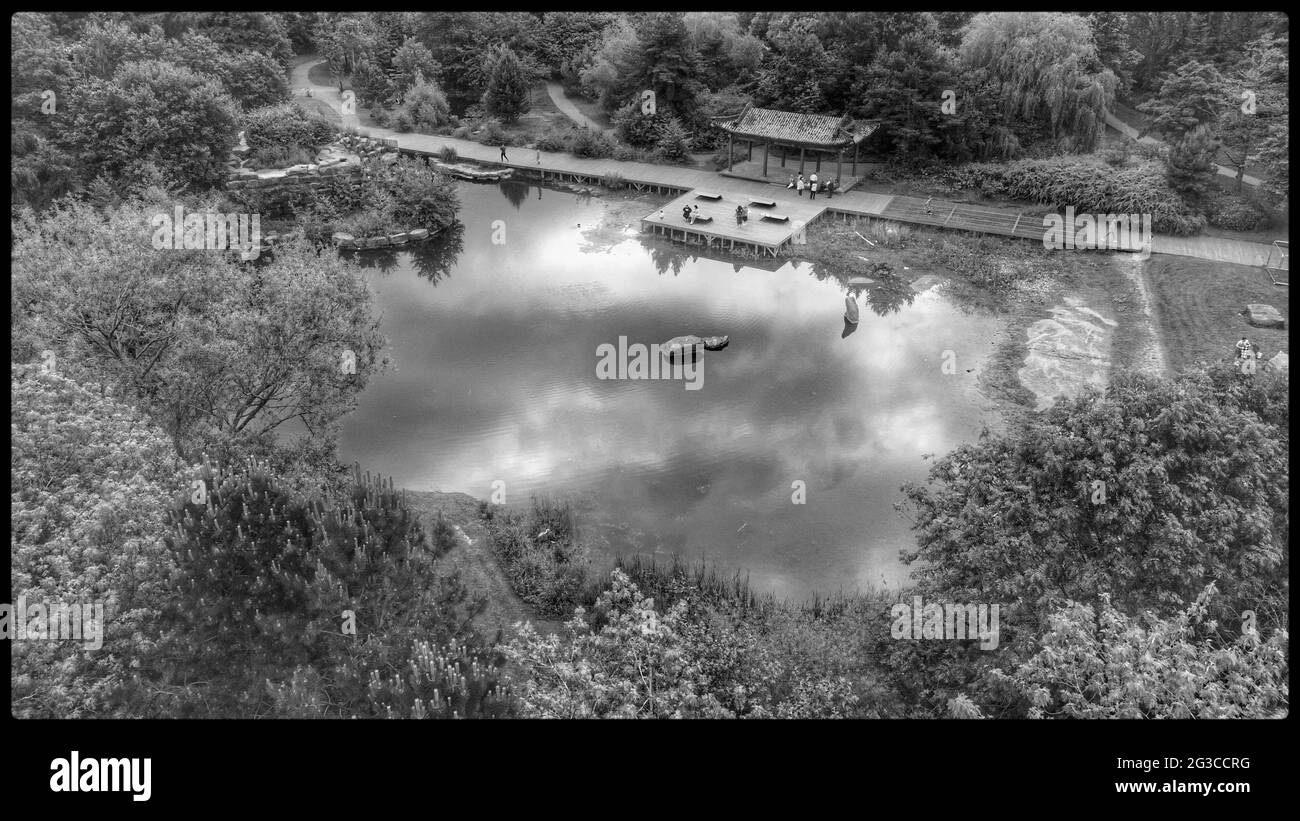 Drone photography from around Merseyside Stock Photo