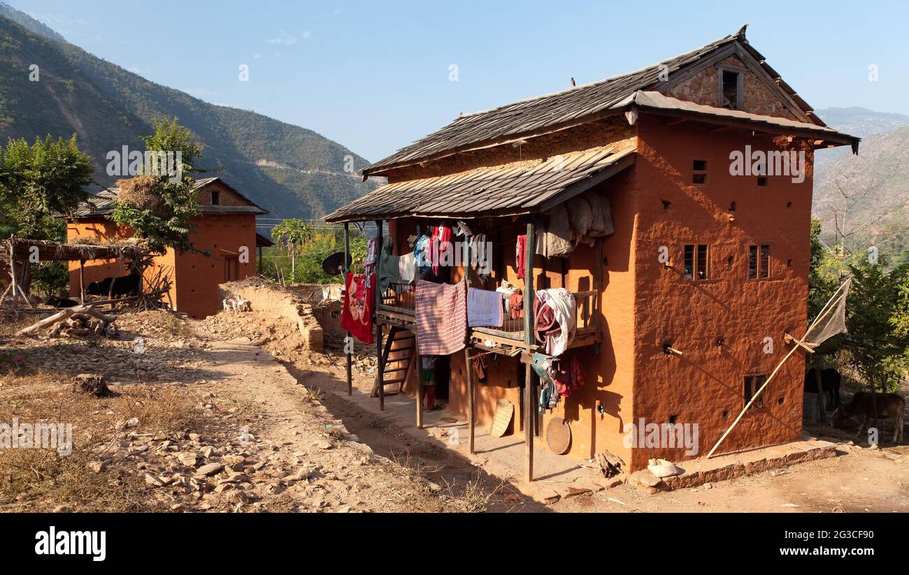 Asian village hi-res stock photography and images - Alamy