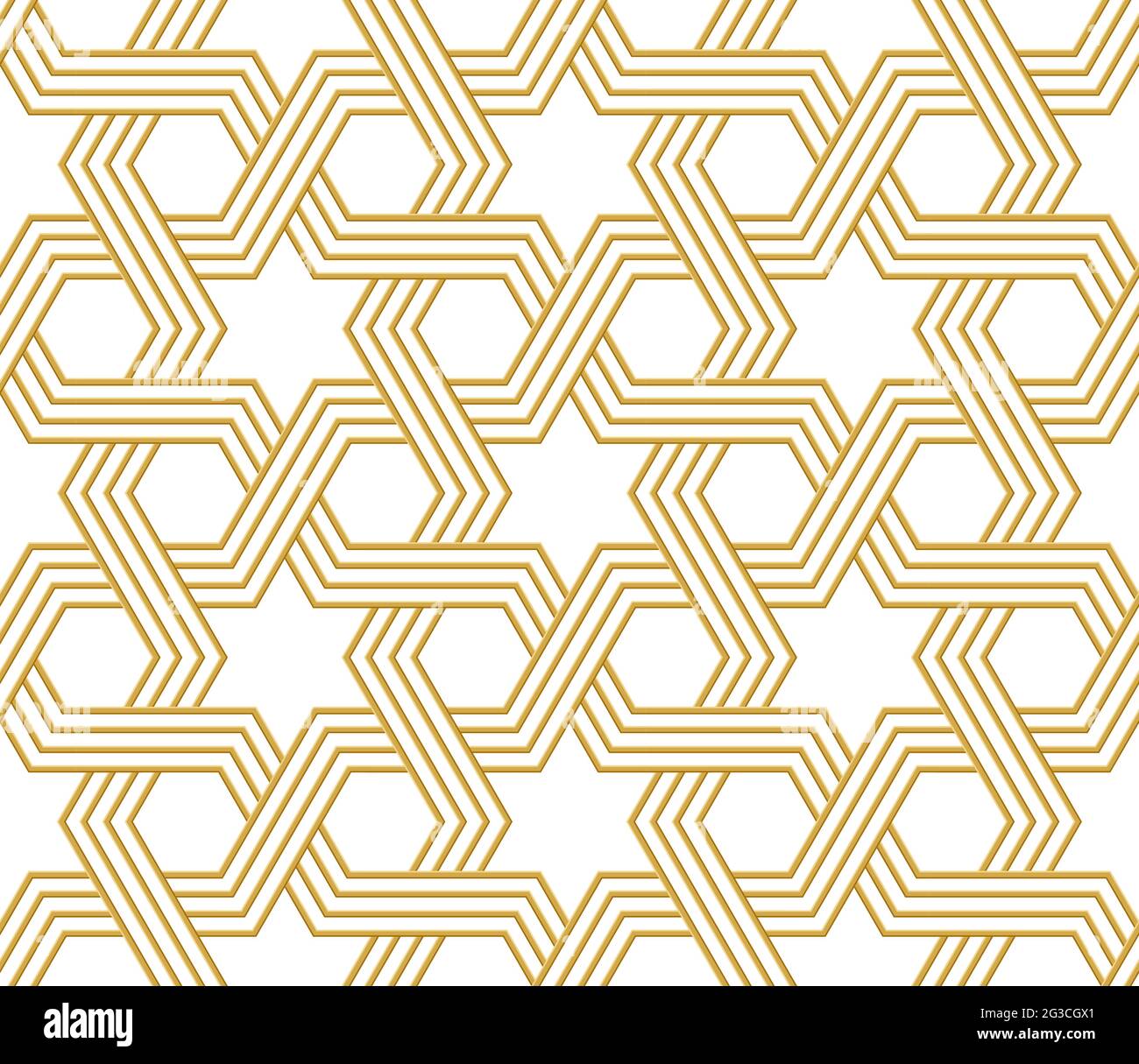 Islamic star pattern vector background. Stock Vector