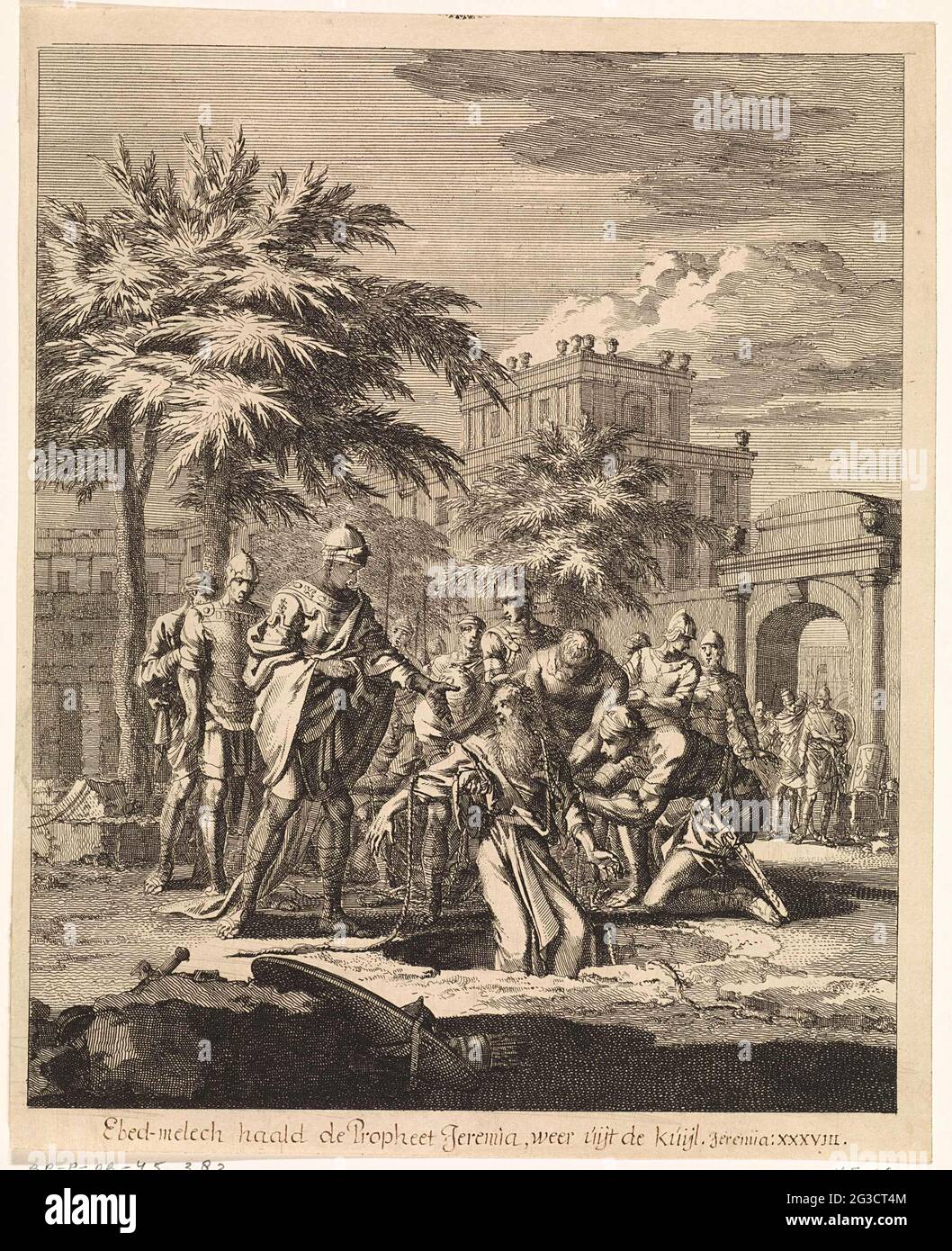 Jeremiah pulled out of the pit Stock Photo Alamy