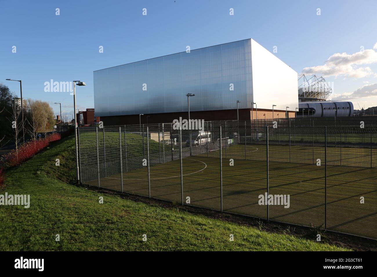The Foundation of Light Foundation based at the Beacon of Light building in Sunderland in Tyne and Wear a charitable foundation of Sunderland AFC whic Stock Photo