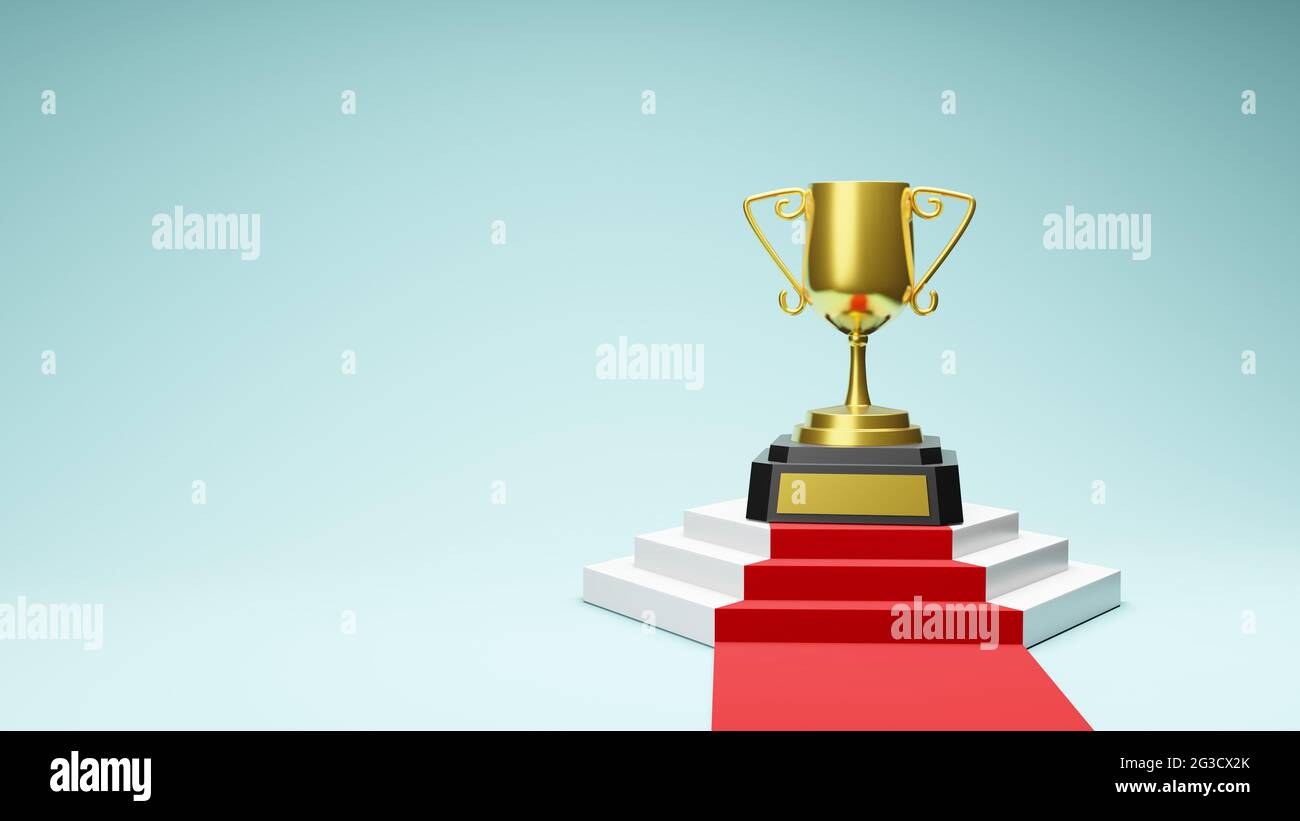 3d rendering gold medal hi-res stock photography and images - Alamy