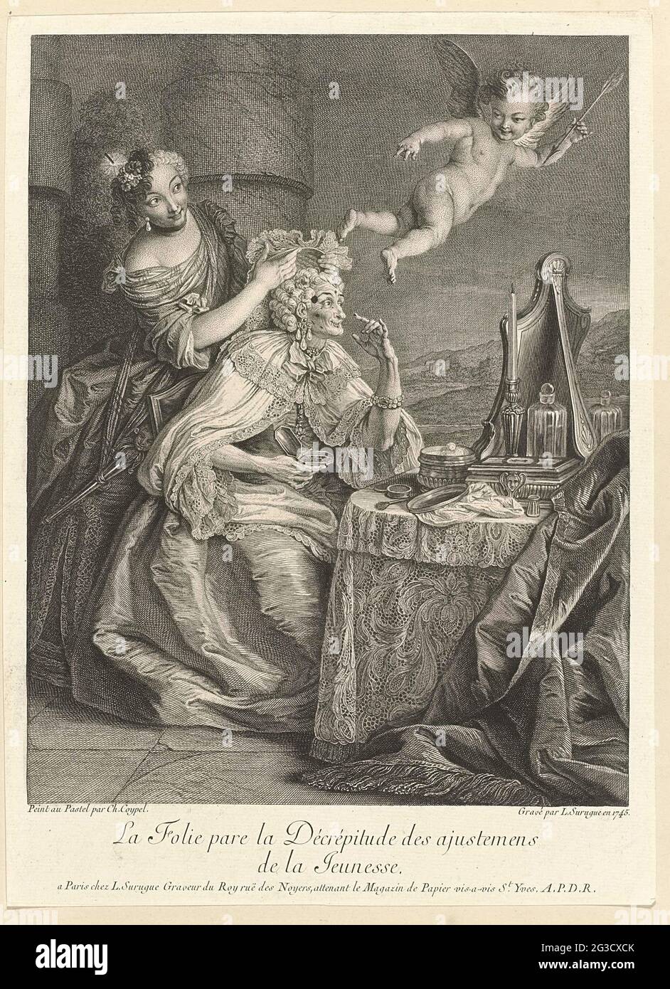Lady at her dressing table hi-res stock photography and images - Alamy