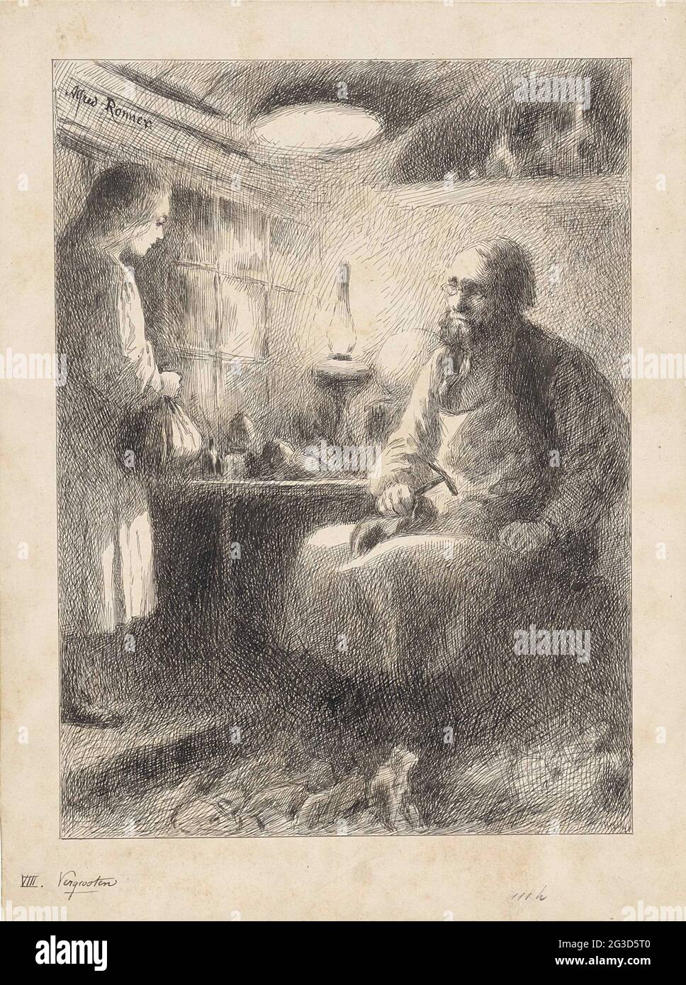 Scrub. Illustration for `volatile sketches from popular life 'by a.f.j ...