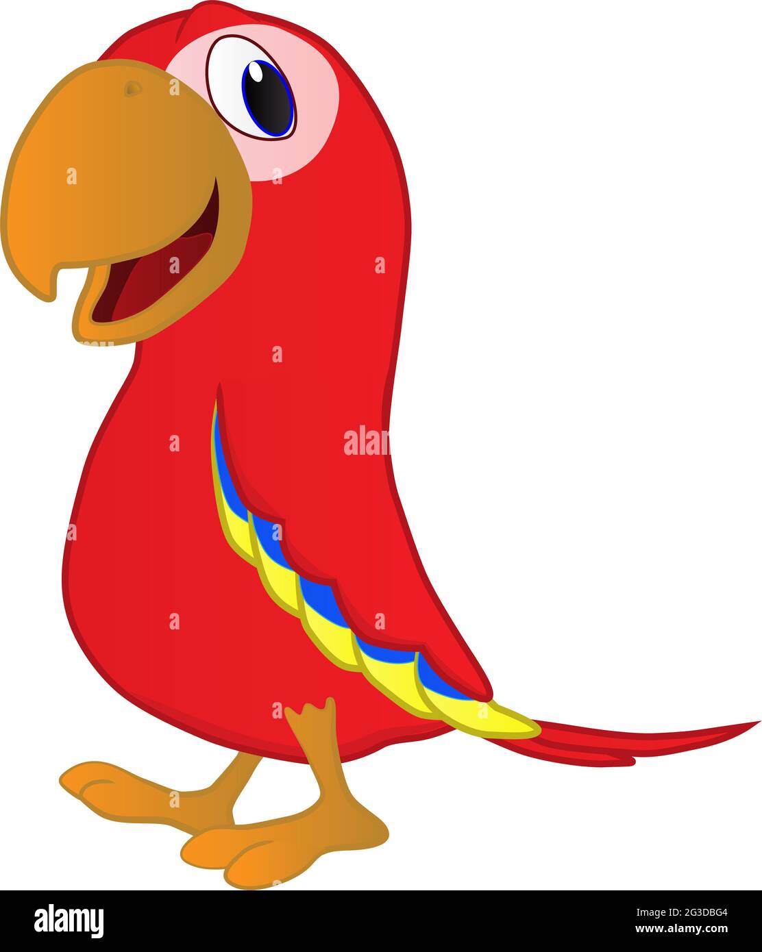 Parrot cartoon hi-res stock photography and images - Alamy