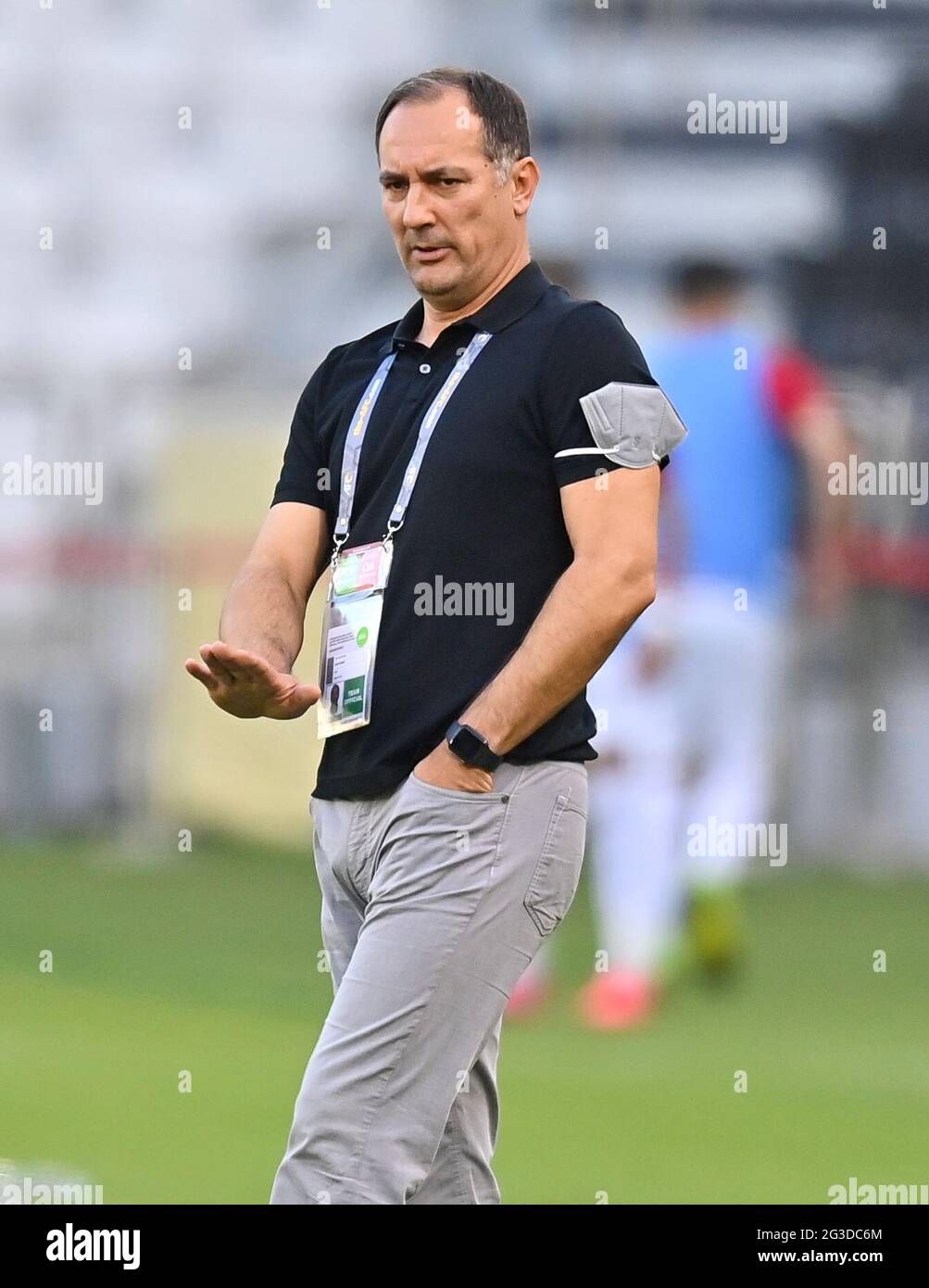 201110) -- ZHUJI, Nov. 10, 2020 (Xinhua) -- Vladimir Stimac of Qingdao  Eagles celebrates during the 11th round match between Nanjing Monckey Kings  and Qingdao Eagles at the 2020-2021 season of the