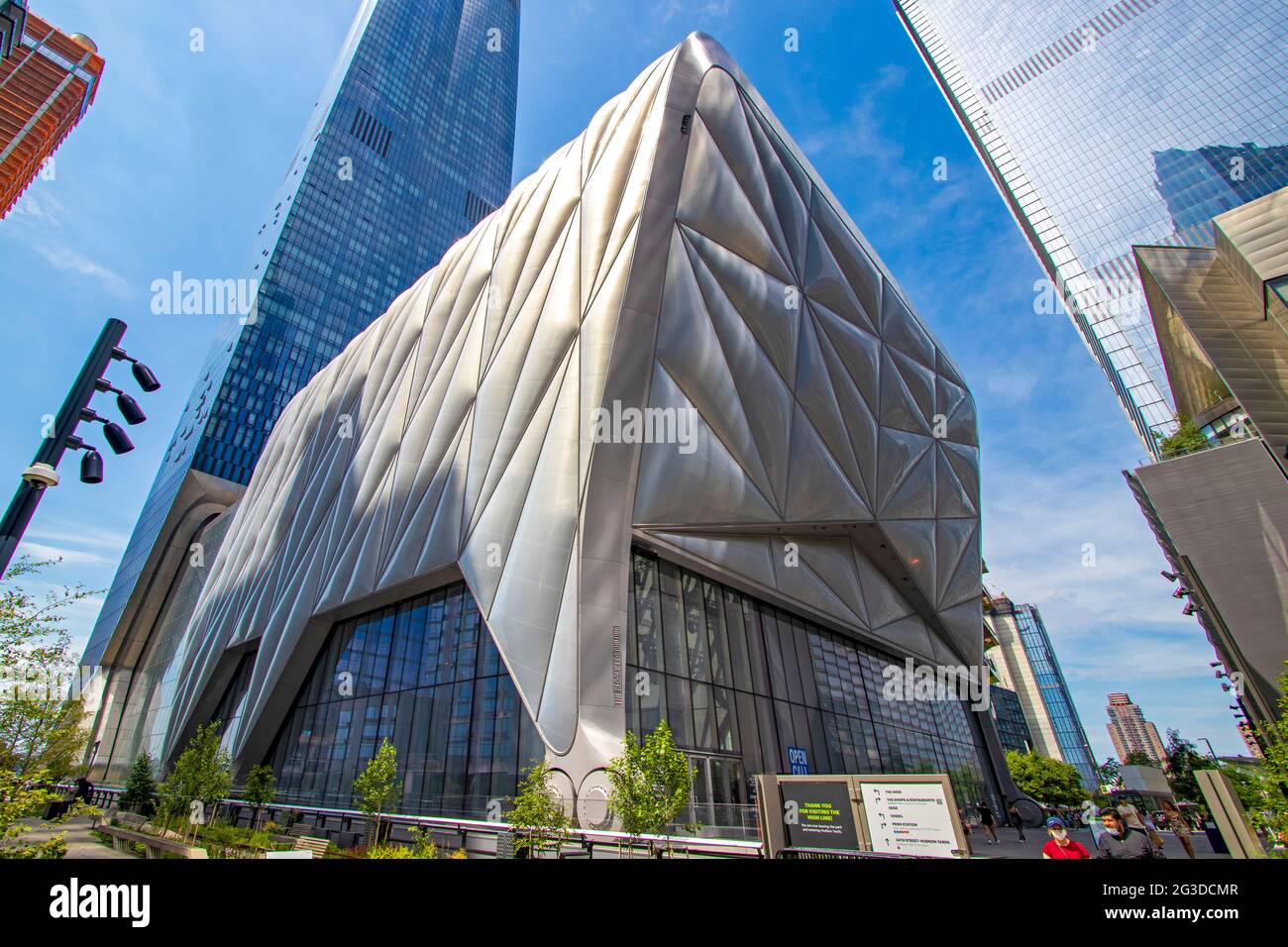 The Shed, Hudson Yards NYC, 2021 Stock Photo Alamy