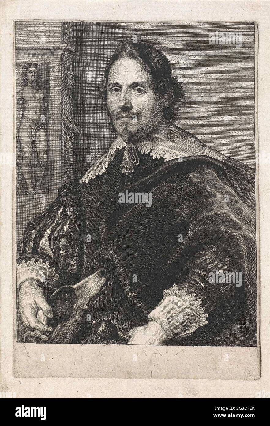 Portrait of Philippe Le Roy. Portrait of the art collector and Diplomat