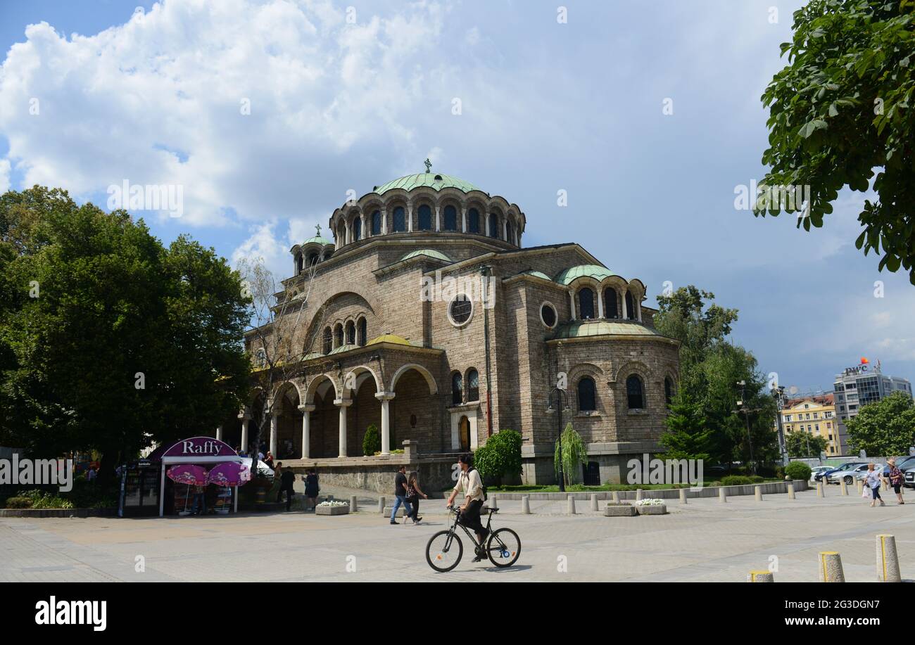 Hagia Nedelja church in Sofia, Bulgaria. Stock Photo