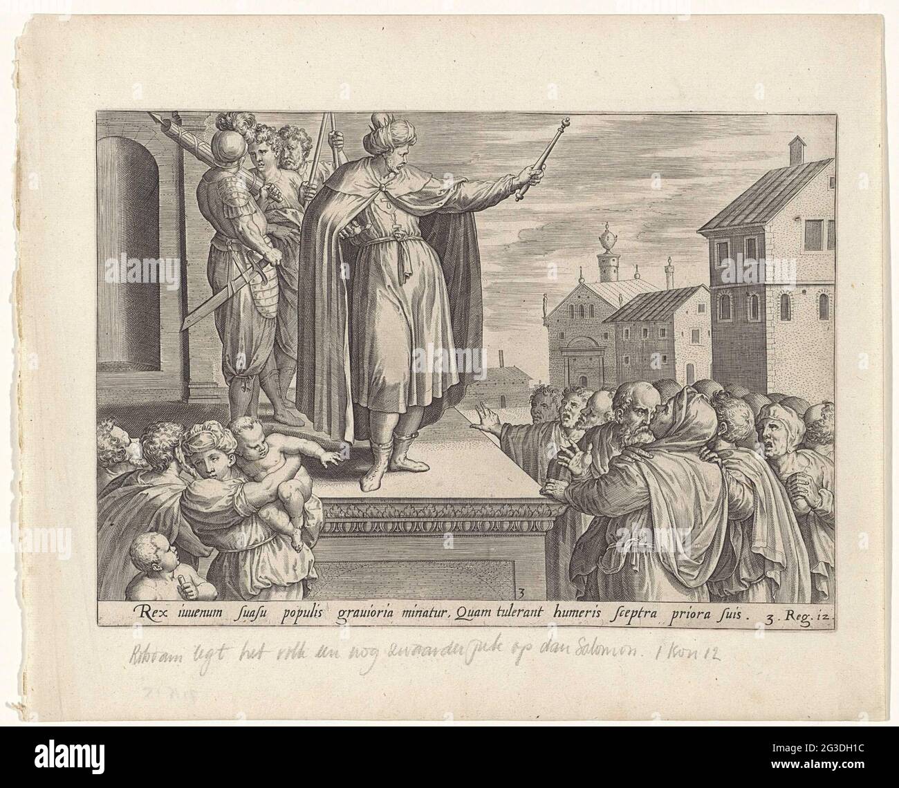 Recha team replies the people; History of Jeroboam and Rechabeam; Thesaurus Sacrarum historiarum