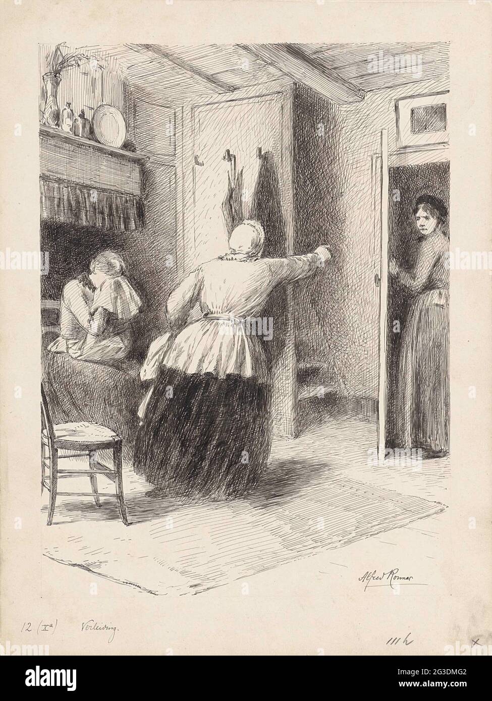 Temptation. Illustration for `volatile sketches from popular life 'by a ...