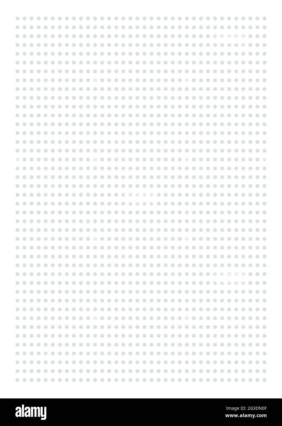 Graph paper. Printable dotted grid paper on white background. Geometric ...