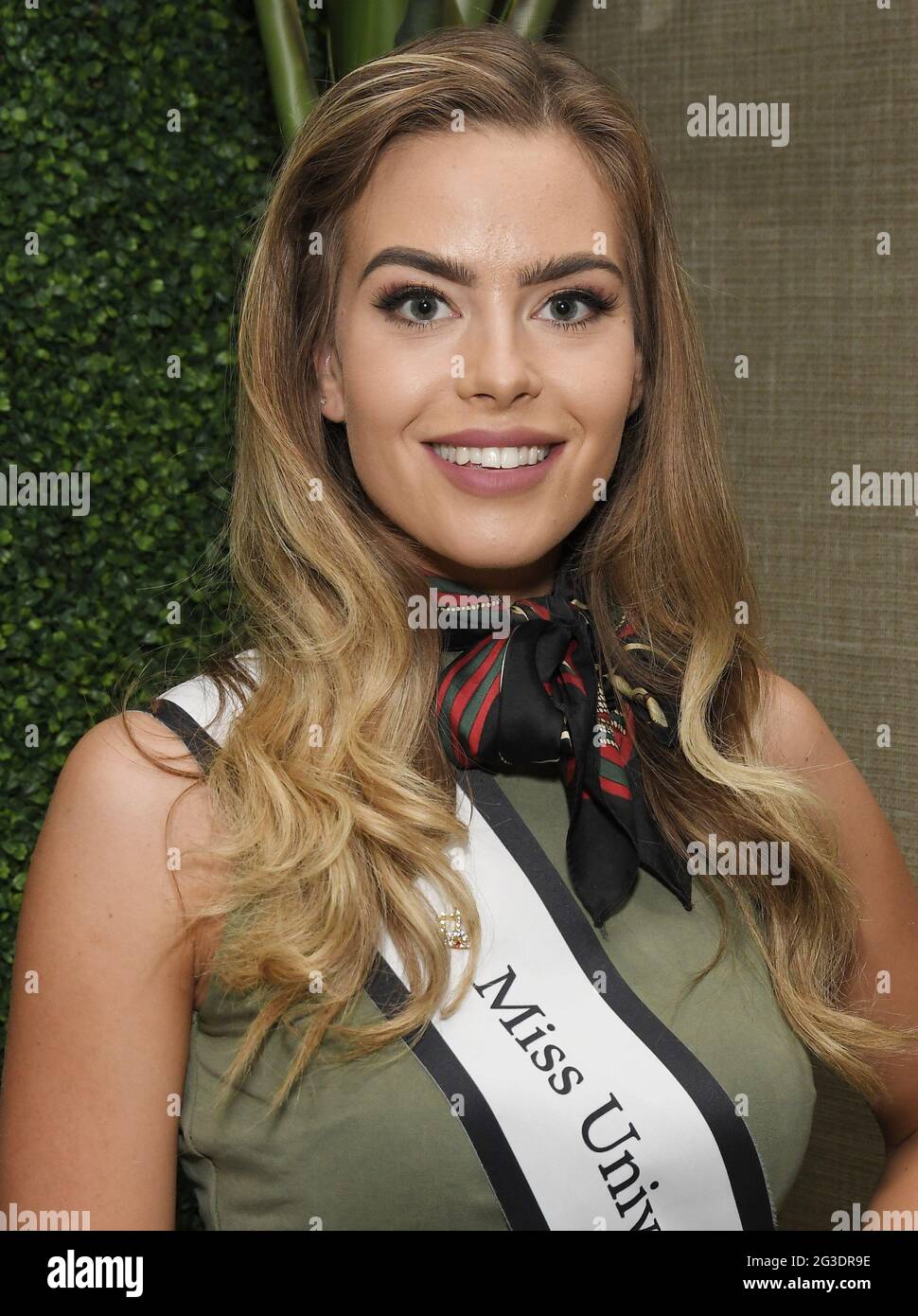 Miss Universe Sweden 2019, Lina Ljungberg at the Miss Universe Peru