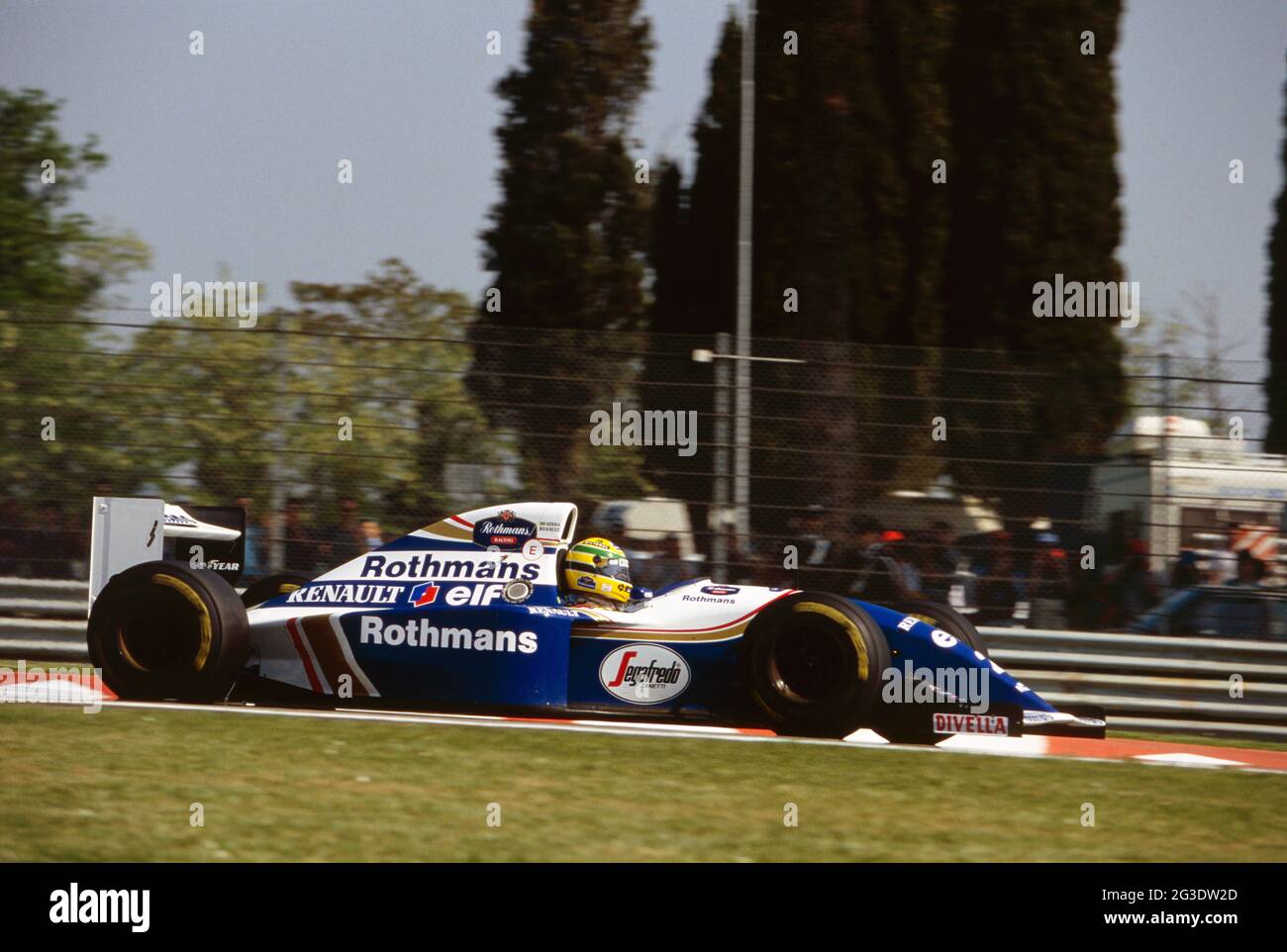 ayrton senna 1994 san marino grand prix stock photo alamy