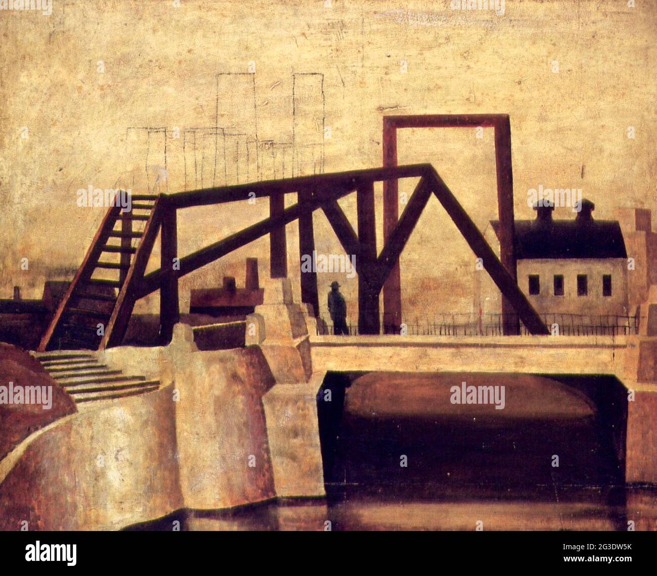 Shunsuke Matsumoto artwork entitled Bridge Stock Photo