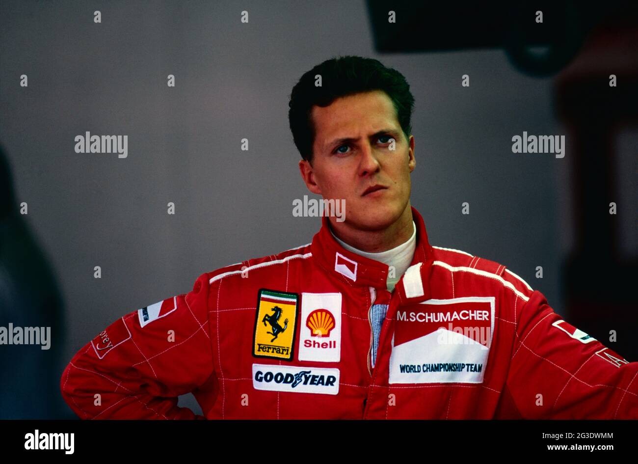 Michael Schumacher. 1996 British Grand Prix Stock Photo