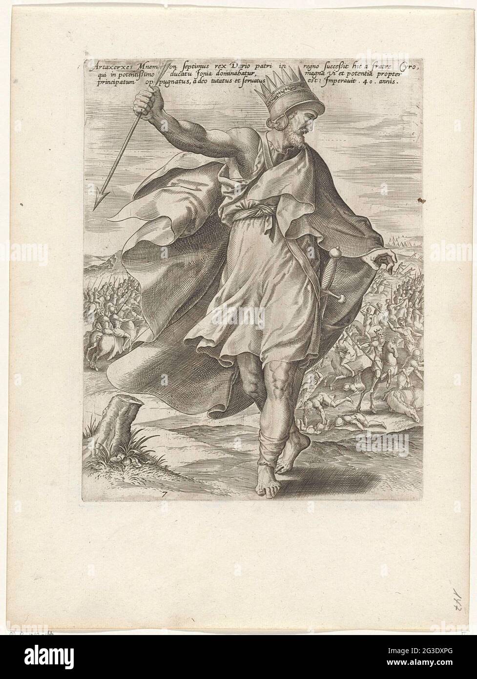 King artaxerxes II; Persian kings; Thesaurus Sacrarum historiarum