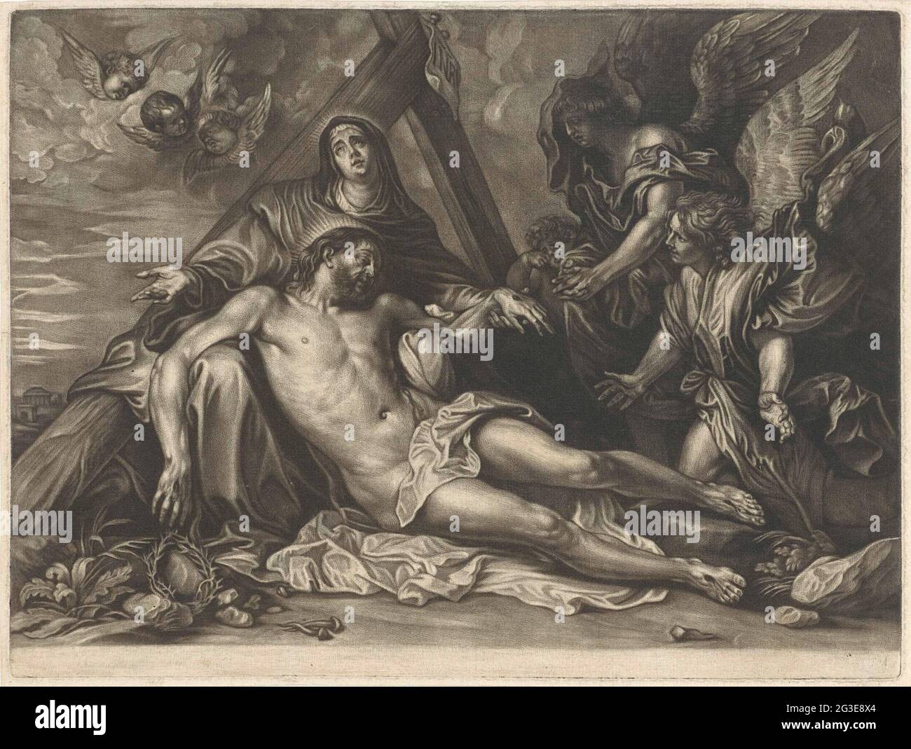 Crying of the dead christ hi-res stock photography and images - Alamy