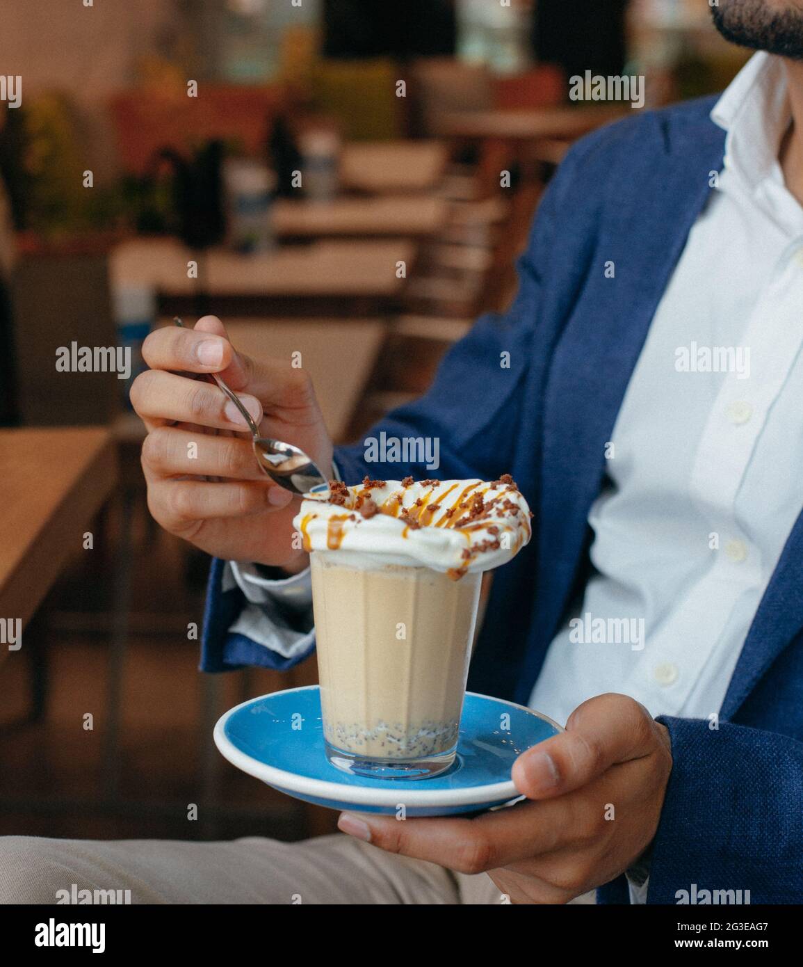 Cool coffee drink Stock Photo Alamy