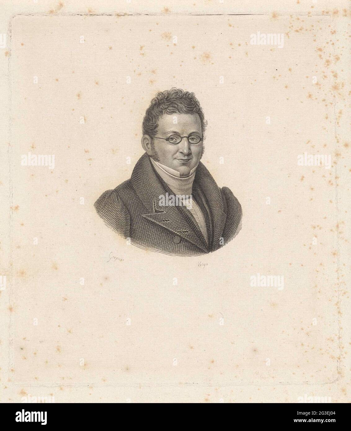 Portrait of Christianus Petrus Eliza Robidé van der Aa. Portrait of the ...