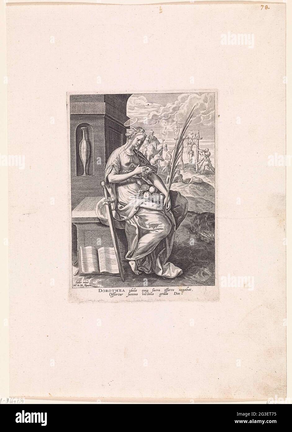Saint Dorothea; Mirror of honorability; Speculum Pudicitiae. The H ...