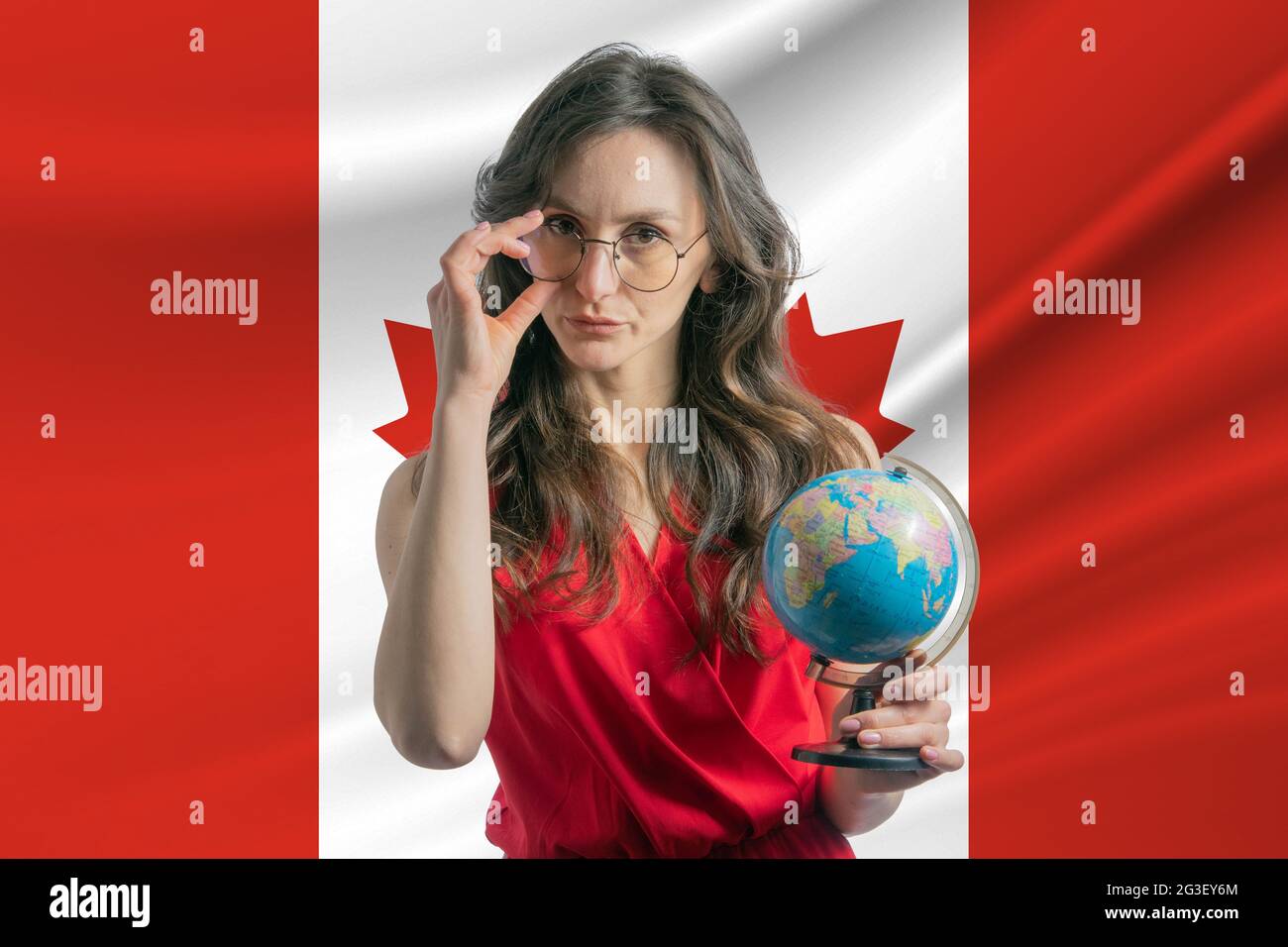 Teachers Day in Canada Education Day in Canada Celebrating International Teachers' Day Stock 