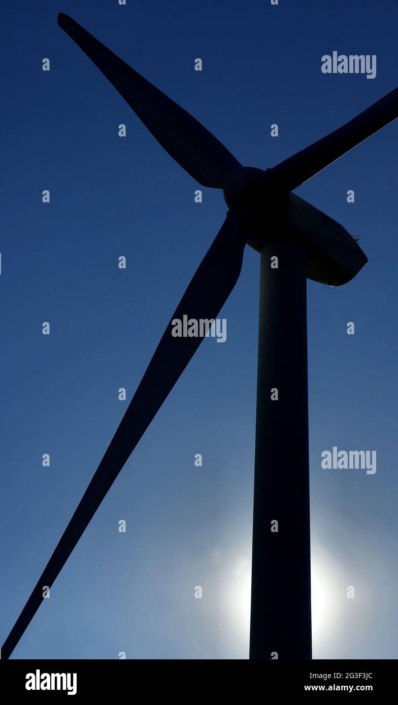 Wind power Stock Photo