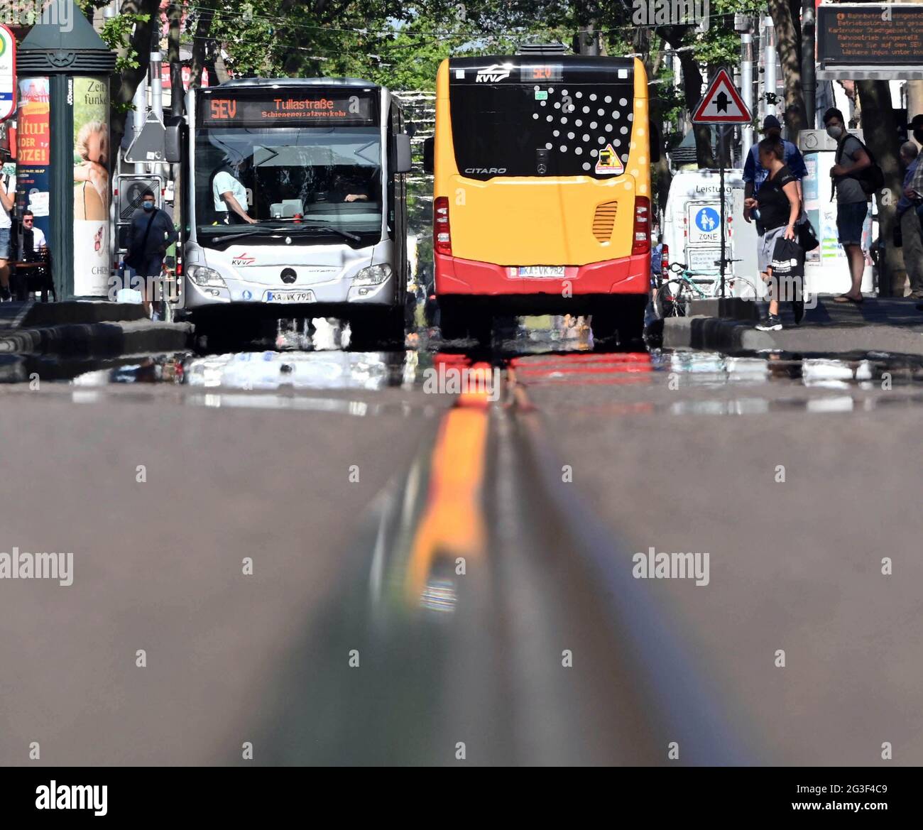 Rail replacement buses hires stock photography and images Alamy