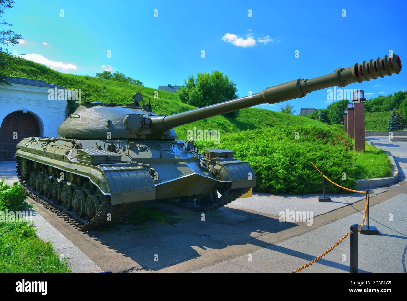 Heavy tank  production of the USSR Stock Photo