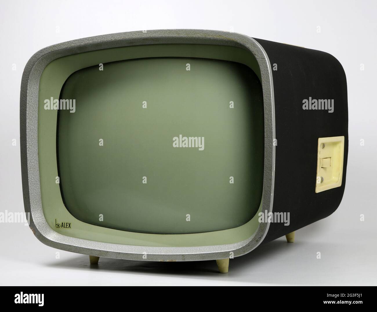 broadcast, television, television set Alex, made by: VEB Stern-Radio Berlin, 1958, ADDITIONAL-RIGHTS-CLEARANCE-INFO-NOT-AVAILABLE Stock Photo