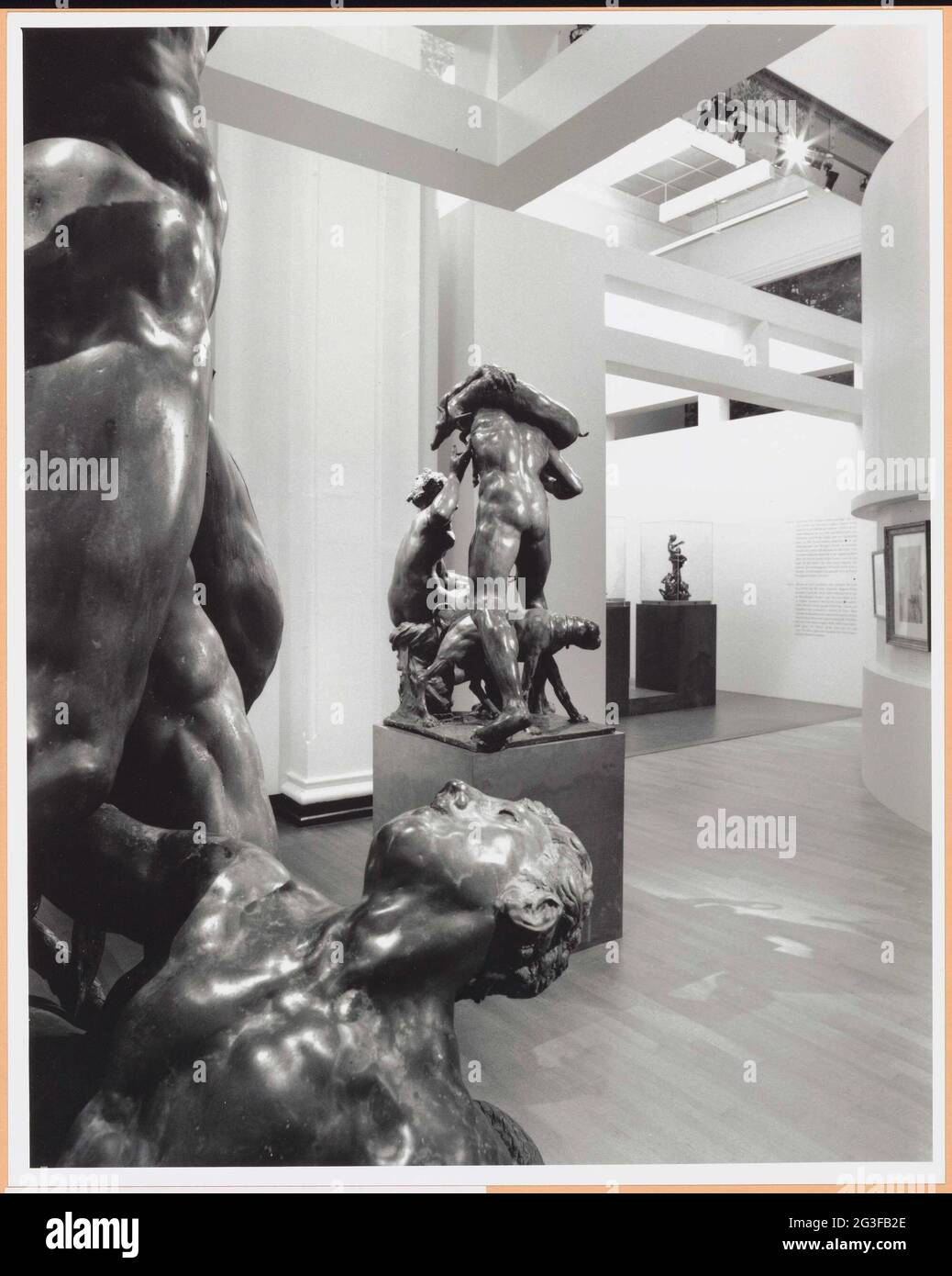 Hall with a part of LaoCoon and his sons, behind the Venus and Adonis ...