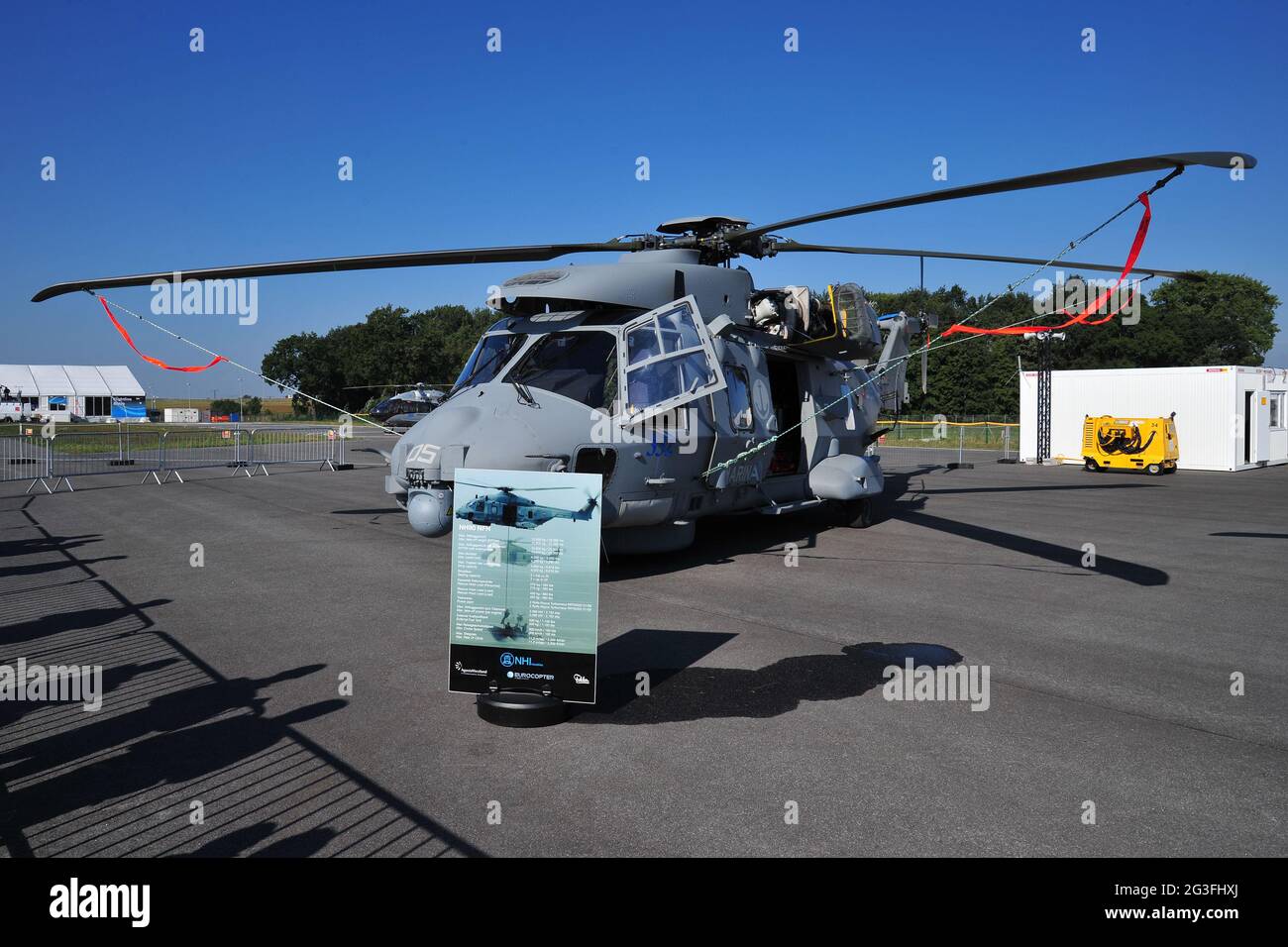 Eurocopter NH 90 NFH at ILA Berlin Air Show Stock Photo Alamy