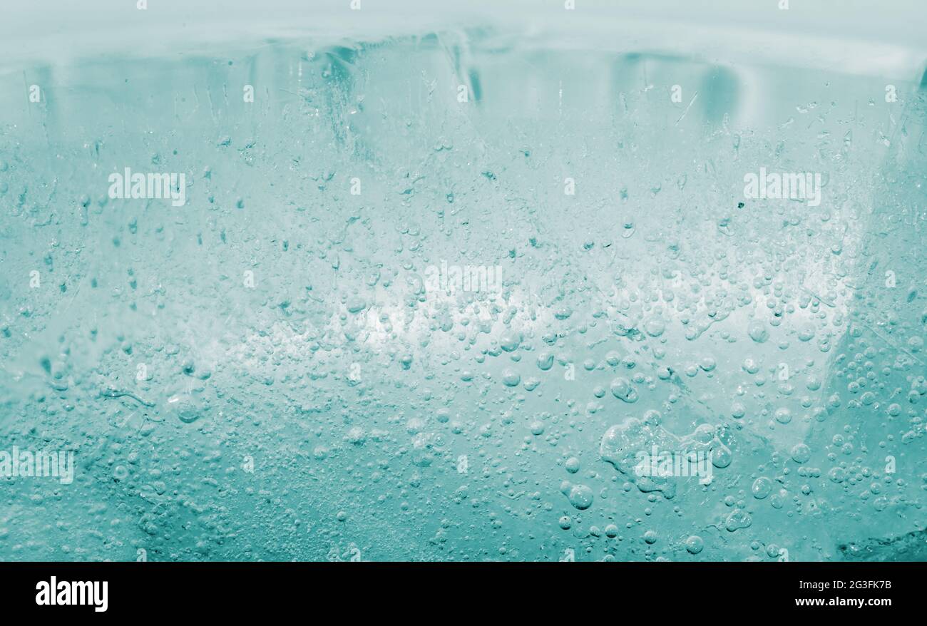 Ice texture with small round air bubbles trapped inside Stock Photo - Alamy