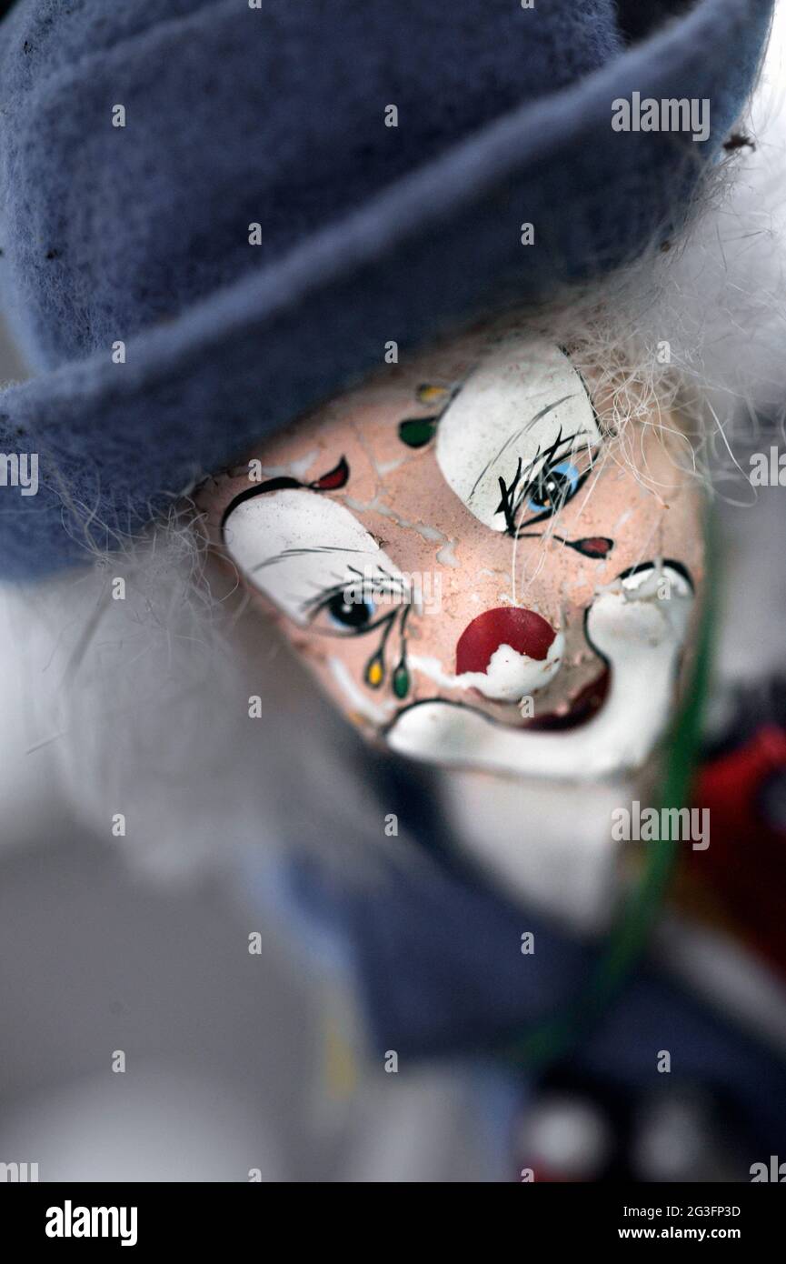 toy clown doll Stock Photo