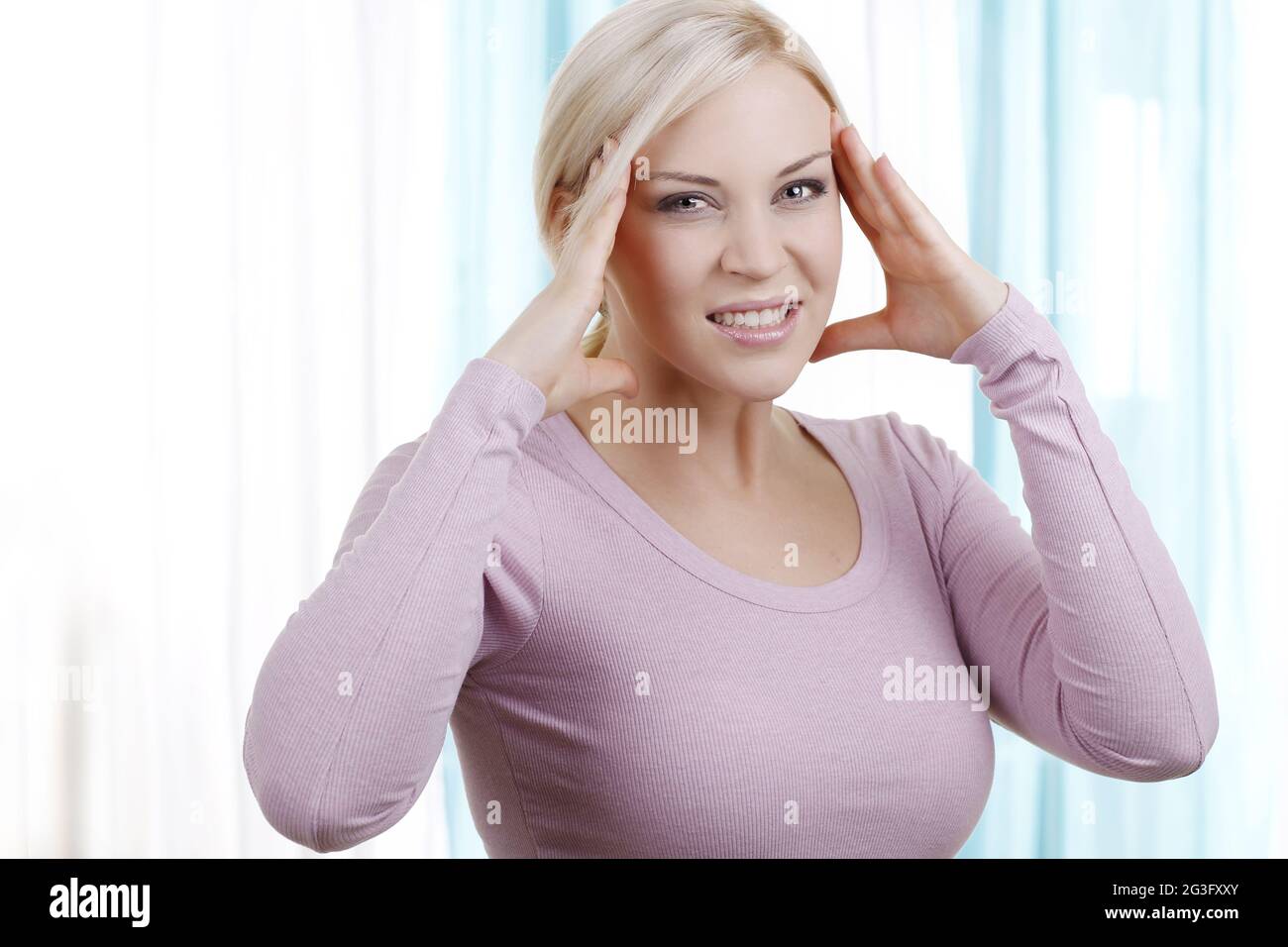 Blonde wife hi-res stock photography and images - Alamy