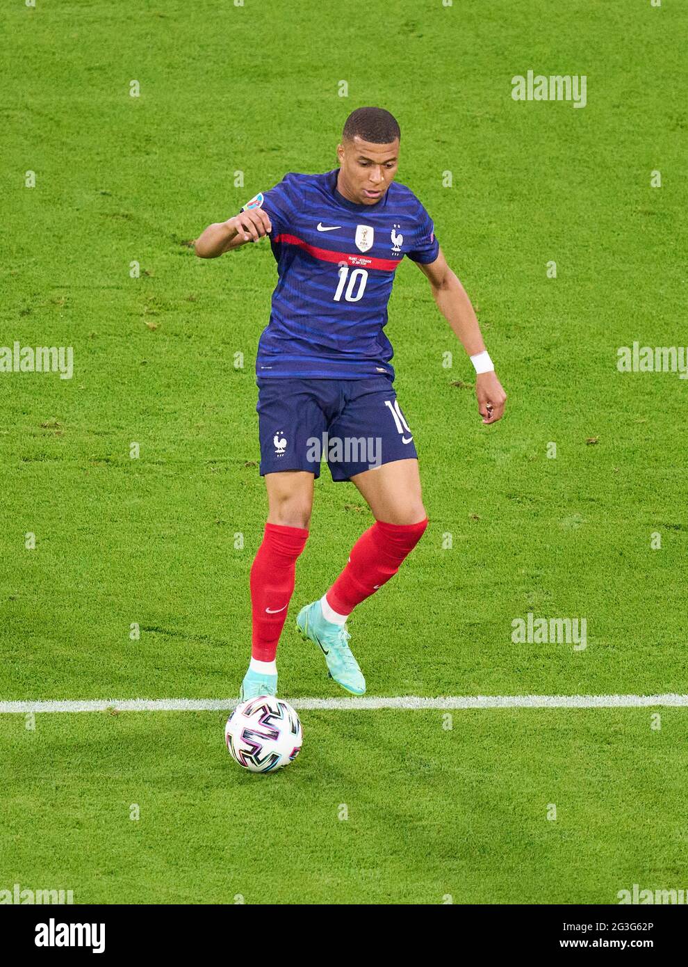 Kylian Mbappe Fra 10 In The Group F Match France Germany 1 0 At The Football Uefa European Championships In Season 21 On June 15 21 In Munich Germany C Peter Schatz Alamy Live News Stock Photo Alamy