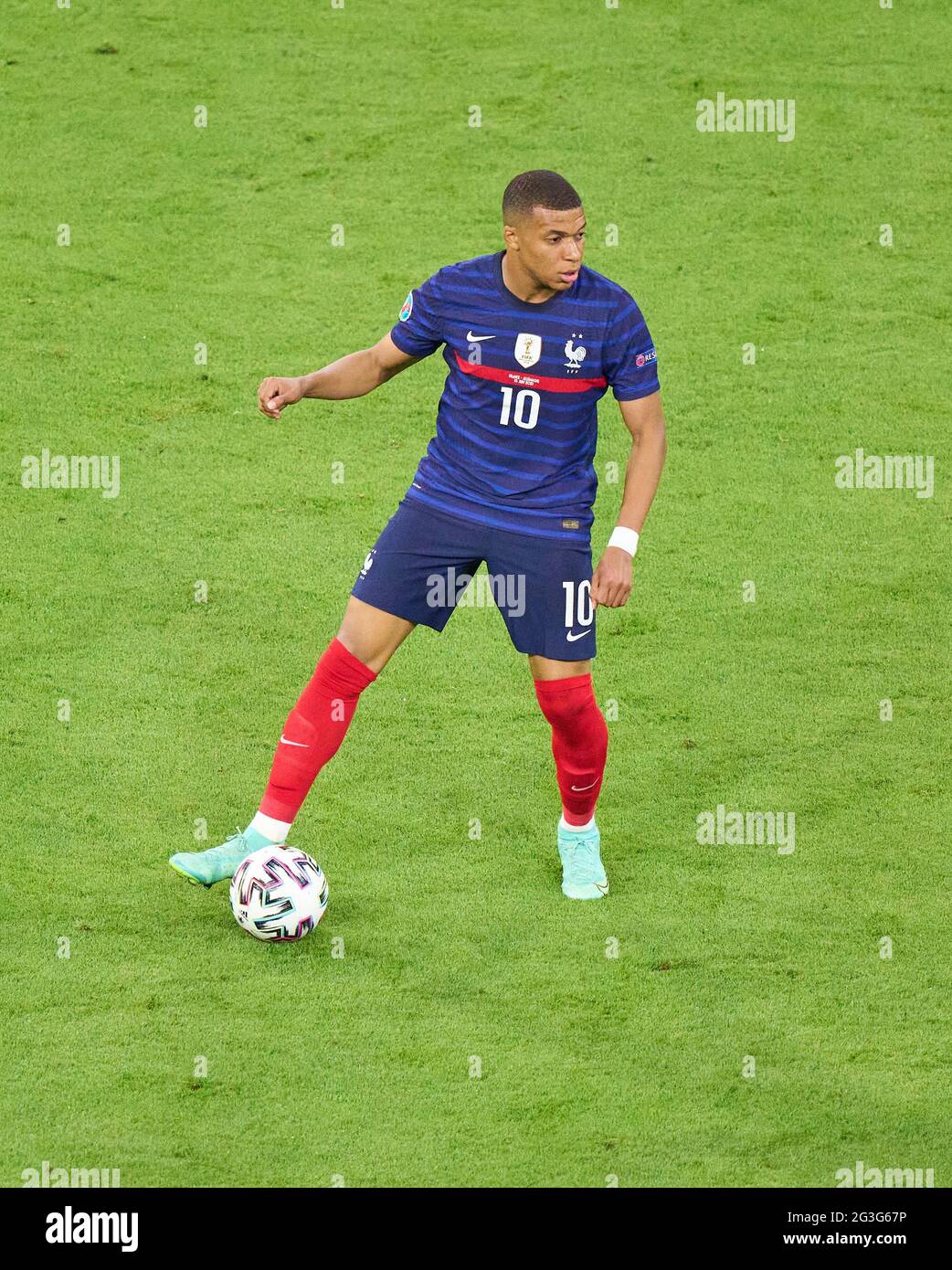 Kylian Mbappe Fra 10 In The Group F Match France Germany 1 0 At The Football Uefa European Championships In Season 21 On June 15 21 In Munich Germany C Peter Schatz Alamy Live News Stock Photo Alamy