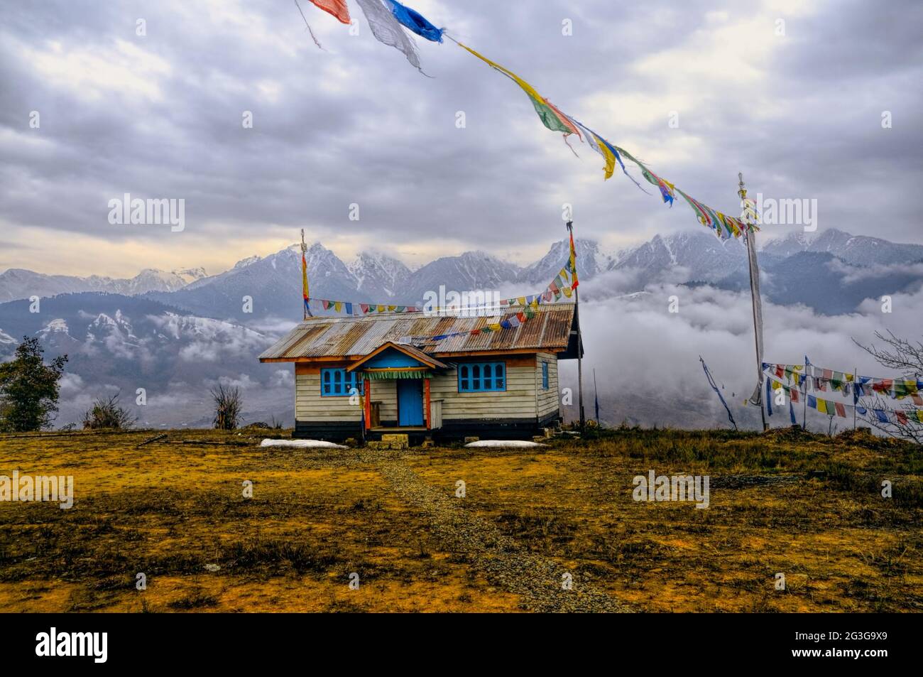 House in Arunachal Pradesh Stock Photo Alamy