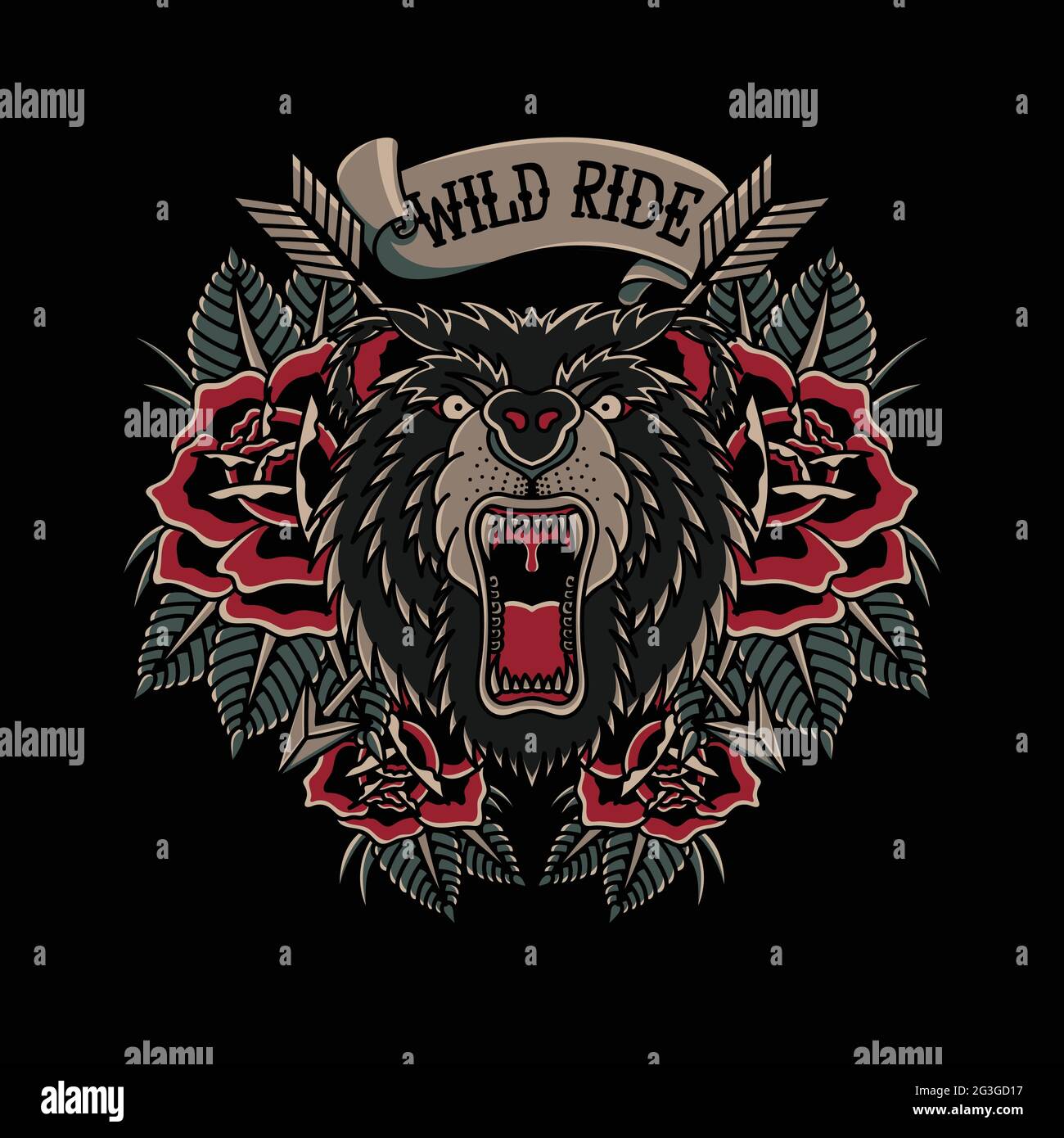 Grizzly Bear Tattoos Symbolism and Design Ideas  Art and Design